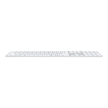 Apple Magic Keyboard with Touch ID and Numeric Keypad for Mac models with Apple silicon (USB-C) White MXK73 | alAsil
