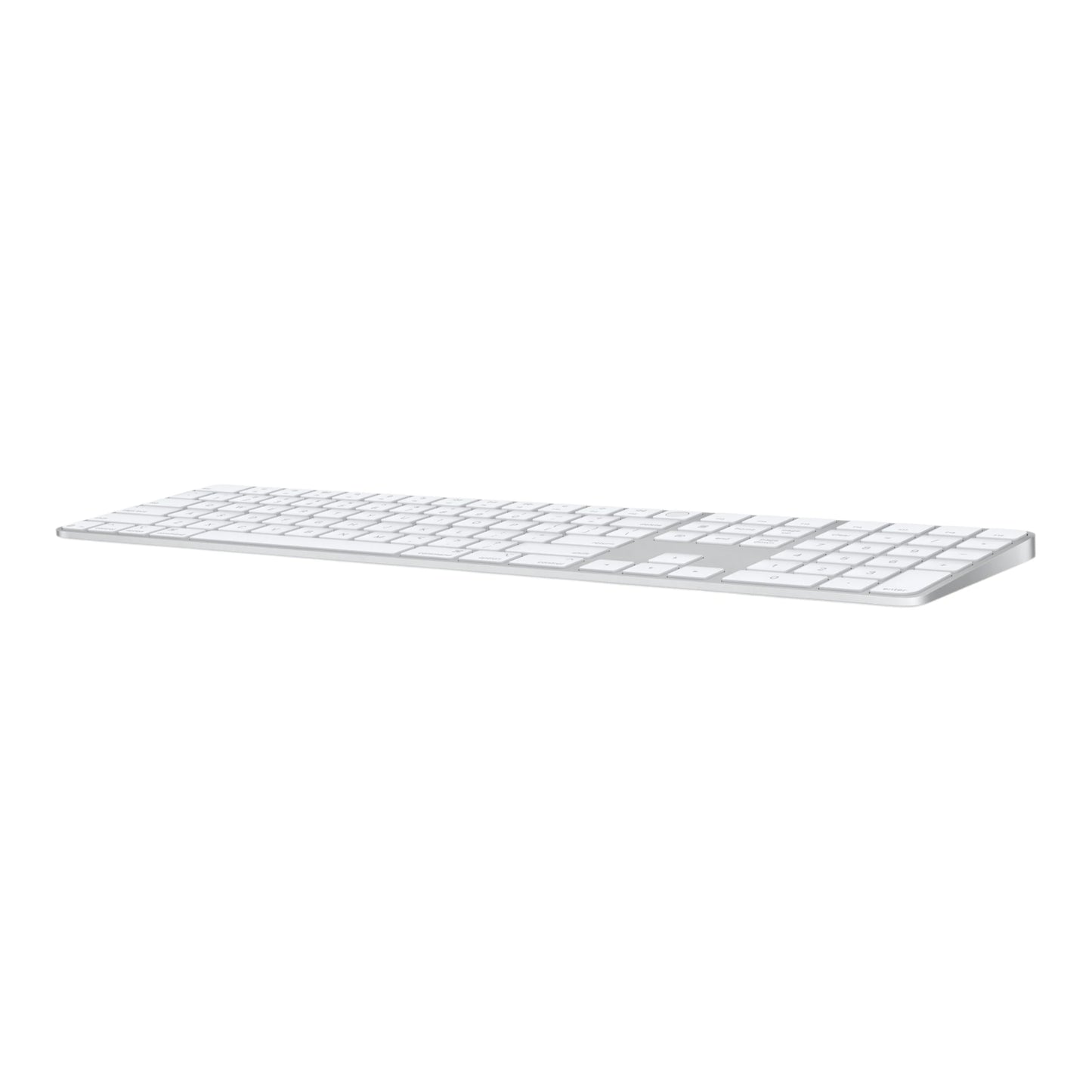 Apple Magic Keyboard with Touch ID and Numeric Keypad for Mac models with Apple silicon (USB-C) White MXK73 | alAsil