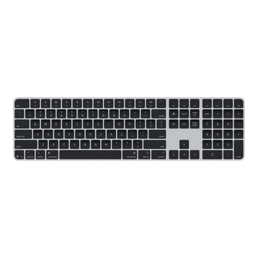 Apple Magic Keyboard with Touch ID and Numeric Keypad for Mac models with Apple silicon (USB-C) Black MXK83 | alAsil
