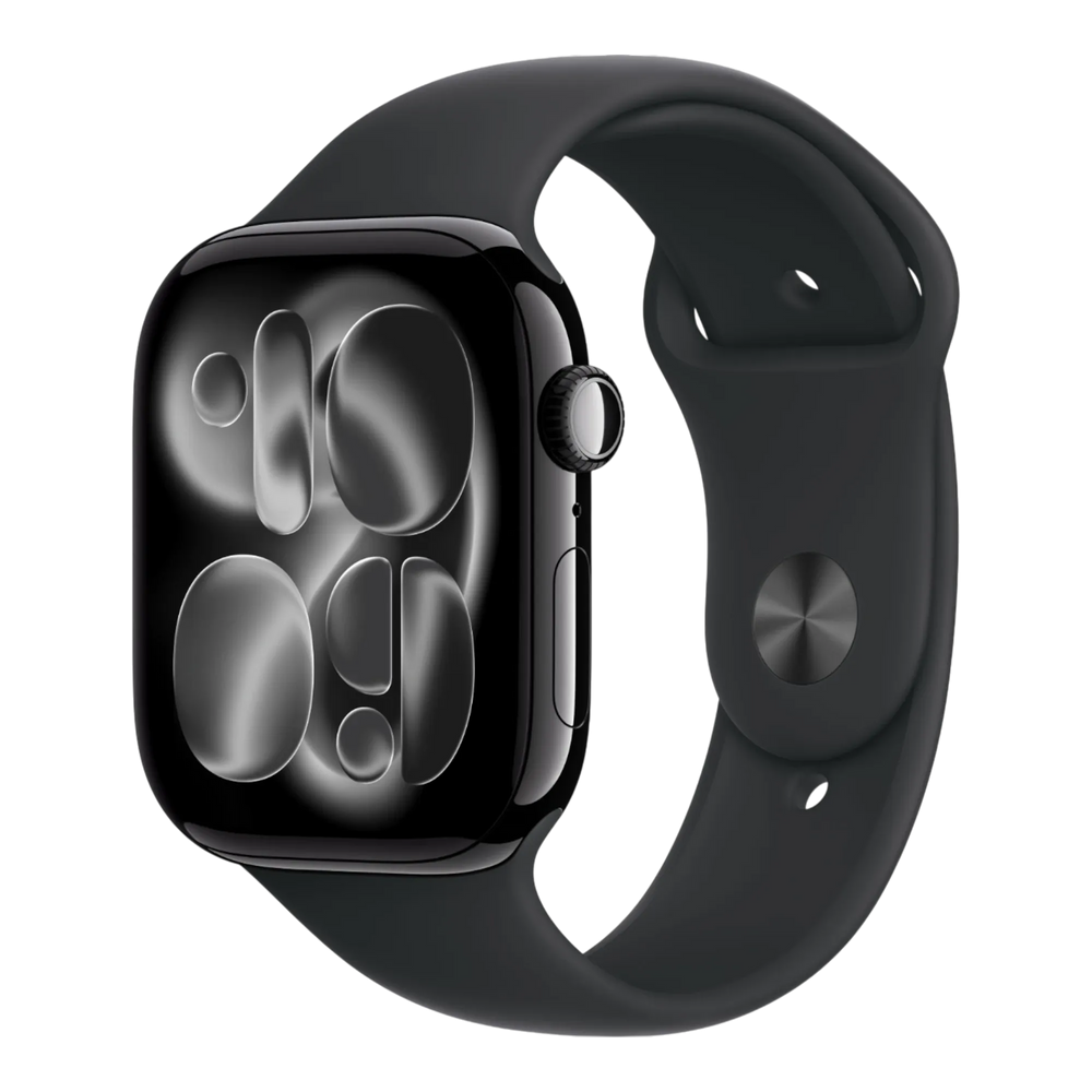 Apple Watch Series 11 GPS, 46mm Jet Black Aluminum Case with Black Sport Band - M/L 45676e-4.myshopify.com Apple Apple Watch Series 11 GPS, 46mm Jet Black Aluminum Case with Black Sport Band - M/L 45676e-4.myshopify.com Apple