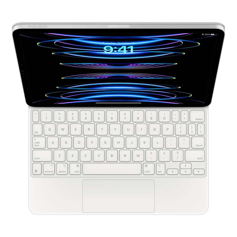 Magic Keyboard for iPad Pro 11-inch (4th generation) and iPad Air (5th generation) - US English - White - alAsil Magic Keyboard for iPad Pro 11-inch (4th generation) and iPad Air (5th generation) - US English - White 45676e-4.myshopify.com Apple Magic Keyboard for iPad Pro 11-inch (4th generation) and iPad Air (5th generation) - US English - White 45676e-4.myshopify.com Apple