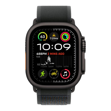 Apple Watch Ultra 2 GPS + Cellular, 49mm Black Titanium Case with Black Trail Loop - M/L - alAsil Apple Watch Ultra 2 GPS + Cellular, 49mm Black Titanium Case with Black Trail Loop - M/L 45676e-4.myshopify.com Apple Apple Watch Ultra 2 GPS + Cellular, 49mm Black Titanium Case with Black Trail Loop - M/L 45676e-4.myshopify.com Apple