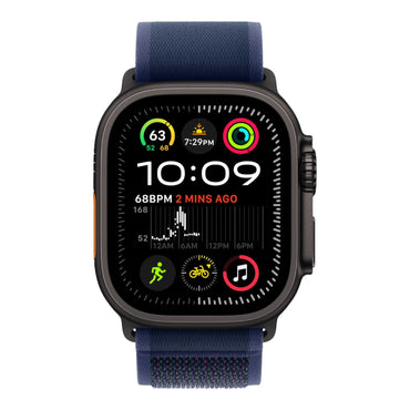 Apple Watch Ultra 2 GPS + Cellular, 49mm Black Titanium Case with Blue Trail Loop - M/L - alAsil Apple Watch Ultra 2 GPS + Cellular, 49mm Black Titanium Case with Blue Trail Loop - M/L 45676e-4.myshopify.com Apple Apple Watch Ultra 2 GPS + Cellular, 49mm Black Titanium Case with Blue Trail Loop - M/L 45676e-4.myshopify.com Apple