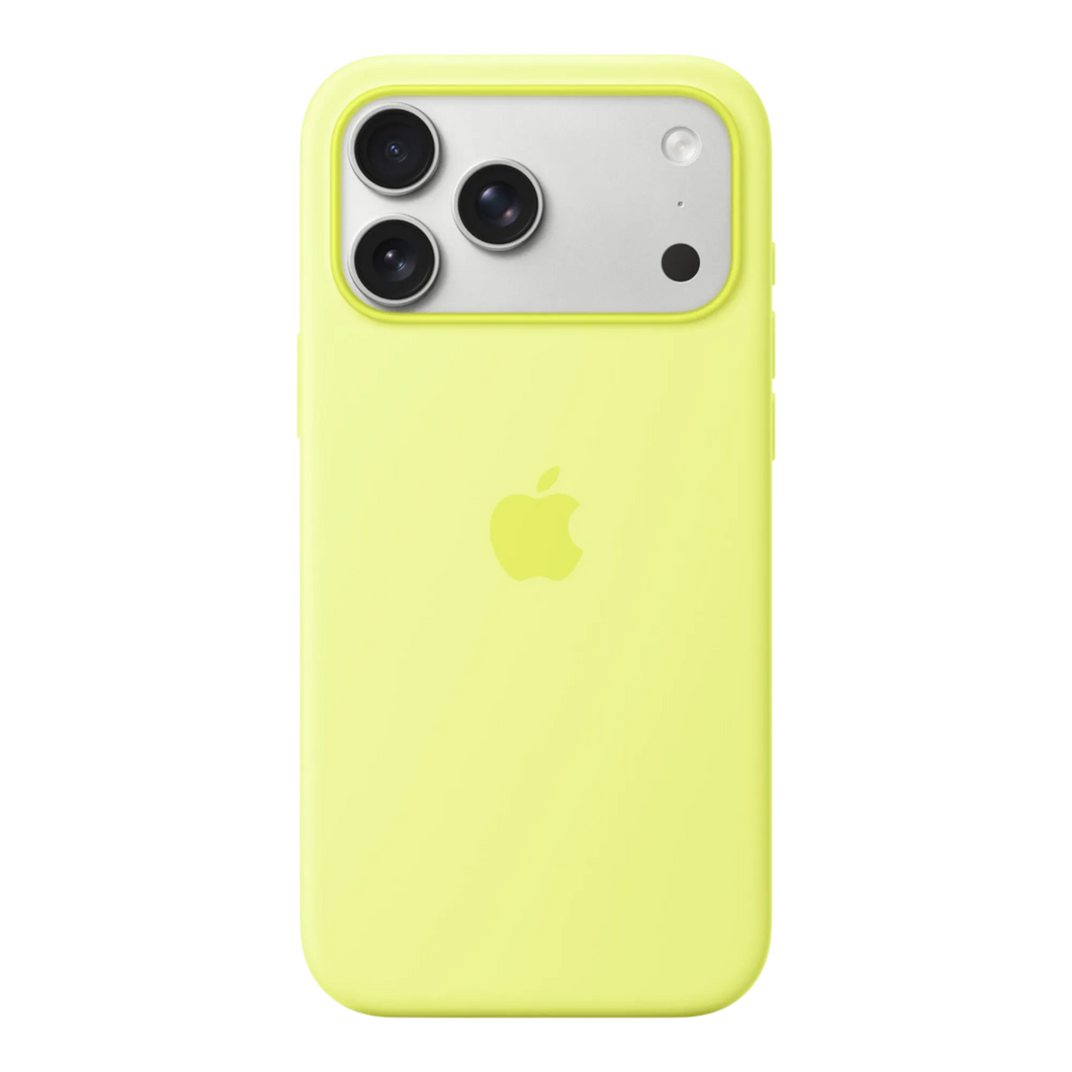 iPhone 17 Pro Max Silicone Case – Neon Yellow MGFM4 | alAsil