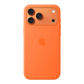 iPhone 17 Pro Max Silicone Case with MagSafe – Orange