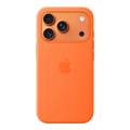 iPhone 17 Pro Silicone Case with MagSafe – Orange