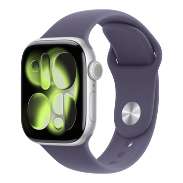 Apple Watch Series 11 GPS, 42mm Silver Aluminum Case with  Purple Fog Sport Band - M/L 45676e-4.myshopify.com Apple Apple Watch Series 11 GPS, 42mm Silver Aluminum Case with  Purple Fog Sport Band - M/L 45676e-4.myshopify.com Apple