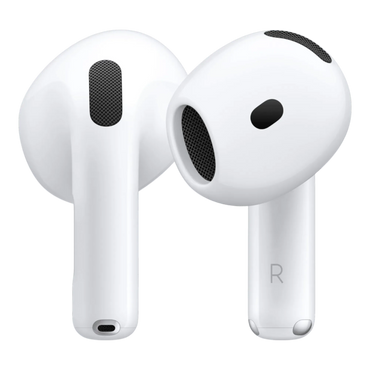 AirPods 4 earbuds close-up detail