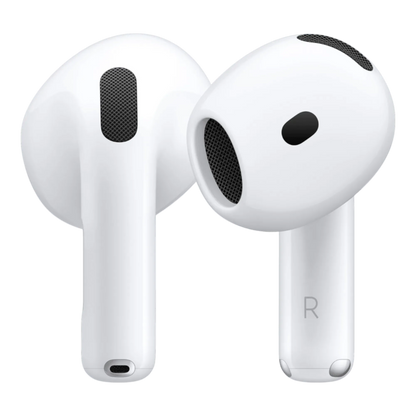 AirPods 4 earbuds close-up detail