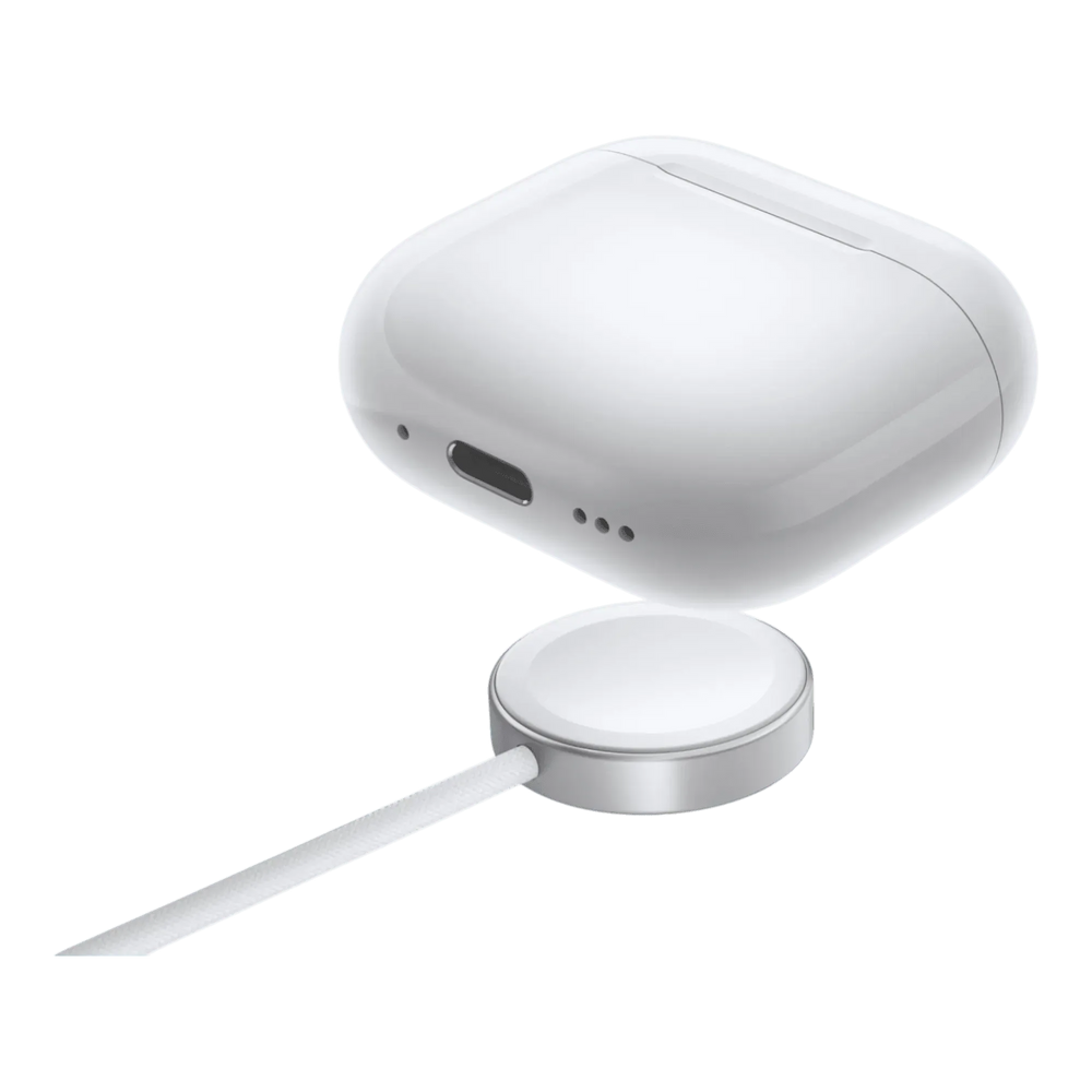 AirPods 4 wearing lifestyle shot
