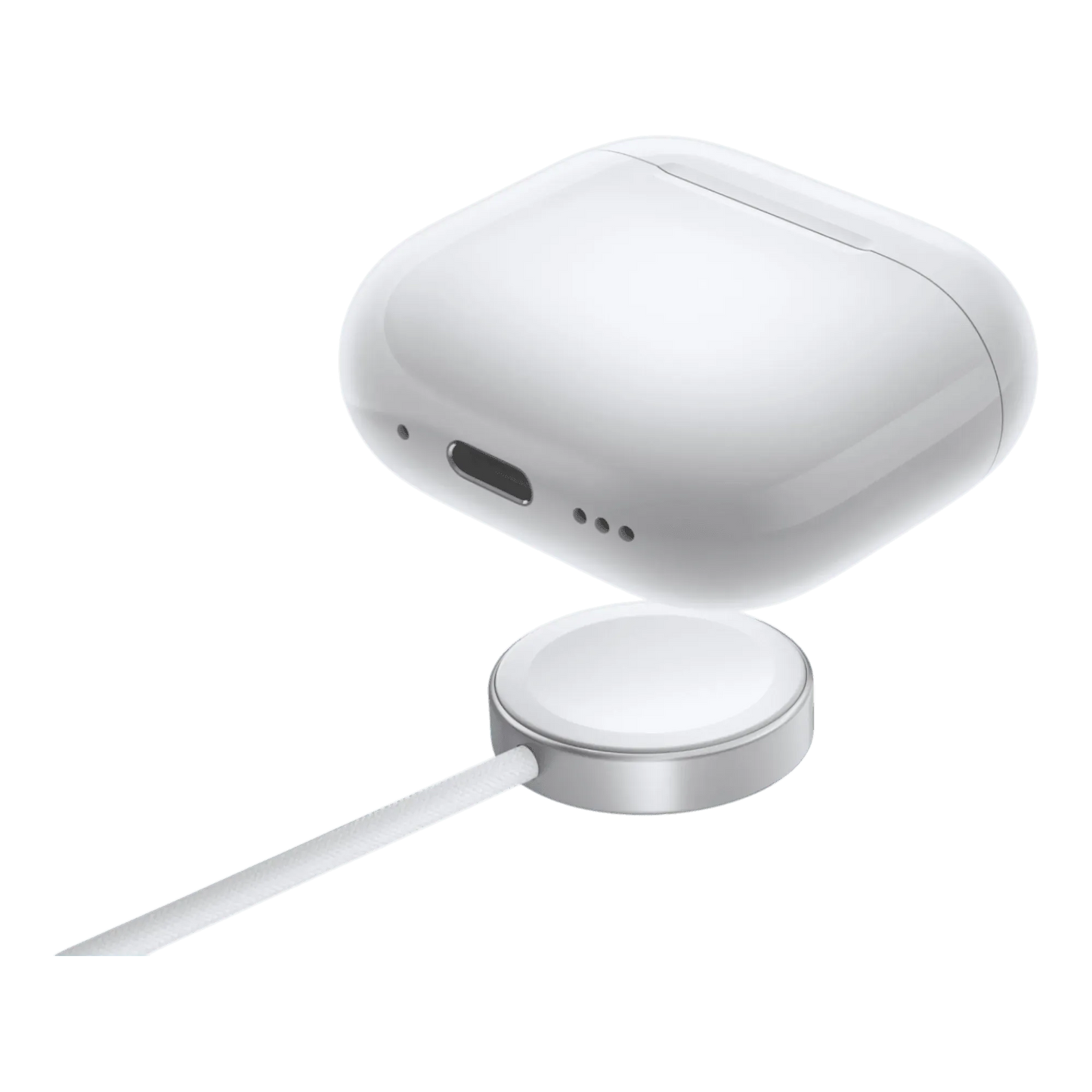 AirPods 4 wearing lifestyle shot