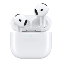 alAsil Apple AirPods 5 wireless earbuds in white with charging case featuring Active Noise Cancellation