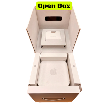 alAsil open box Apple Mac Studio 2023 M2 Ultra desktop computer in original packaging