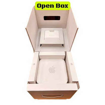alAsil open box Apple Mac Studio 2023 M2 Ultra desktop computer in original packaging