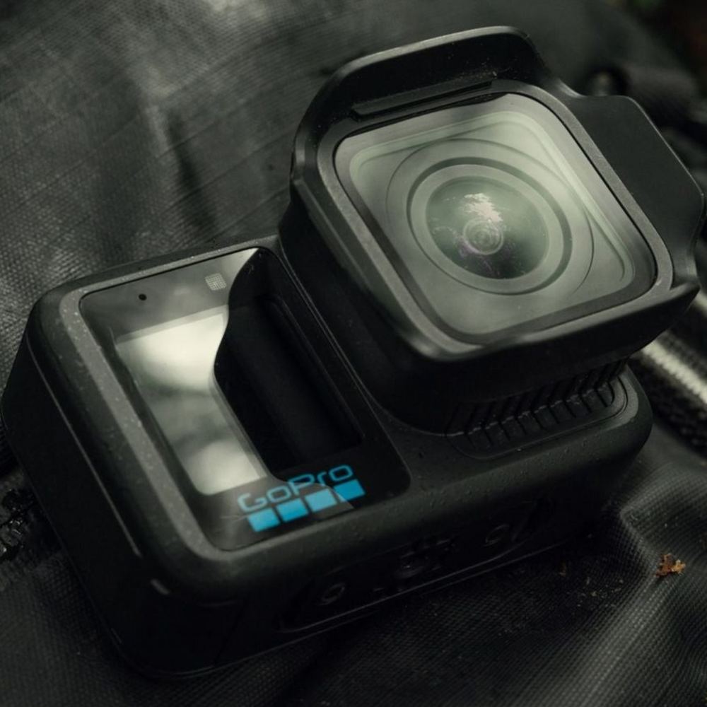 alAsil GoPro MISSION 1 cinema camera featuring a 1-inch sensor and rugged black waterproof body