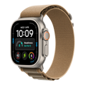 آبل واتش ألترا 4 GPS + خلوي، مقاس 49 ملم، إطار تيتانيوم طبيعي مع حزام Loop ألباين صحراوي - مقاس متوسط - MJAF4