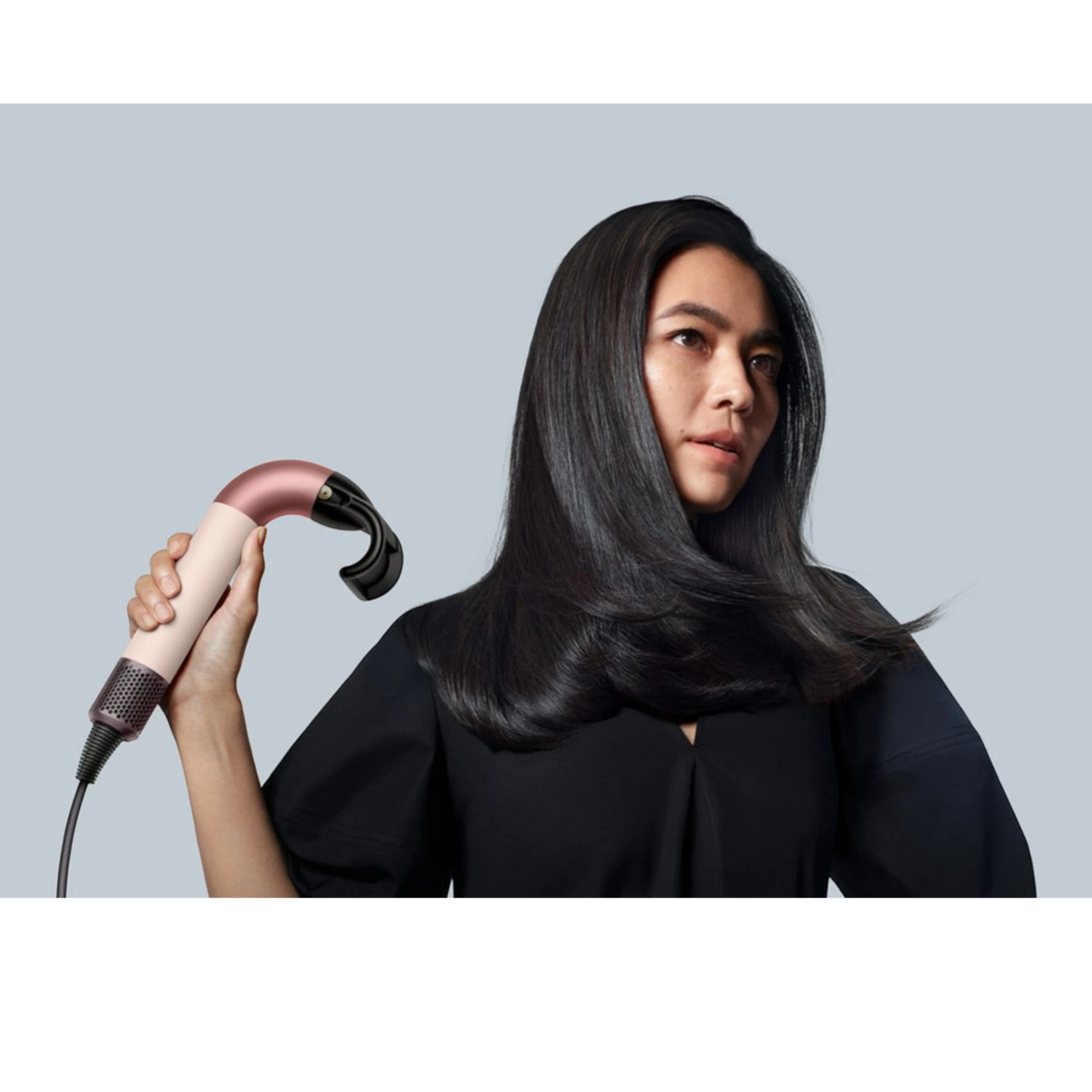 Dyson Supersonic r hair dryer Curly+Coily, Jasper plum with attachments