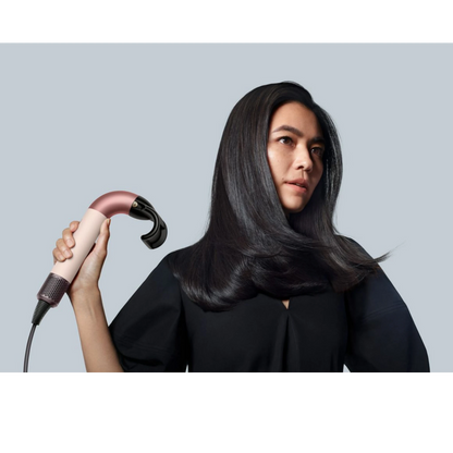 Dyson Supersonic r hair dryer Curly+Coily, Jasper plum with attachments