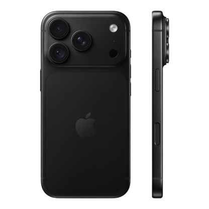 Apple iPhone 18 Pro Black — back and side profile