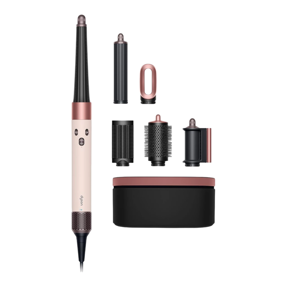 Dyson Airwrap i.d. multi-styler Straight+Wavy, Ceramic pink/Rose gold close-up