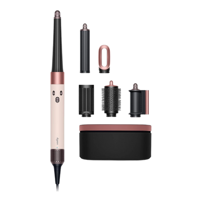 Dyson Airwrap i.d. multi-styler Straight+Wavy, Ceramic pink/Rose gold close-up