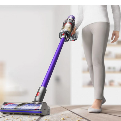 Dyson V11 Advanced Cordless Vacuum in use
