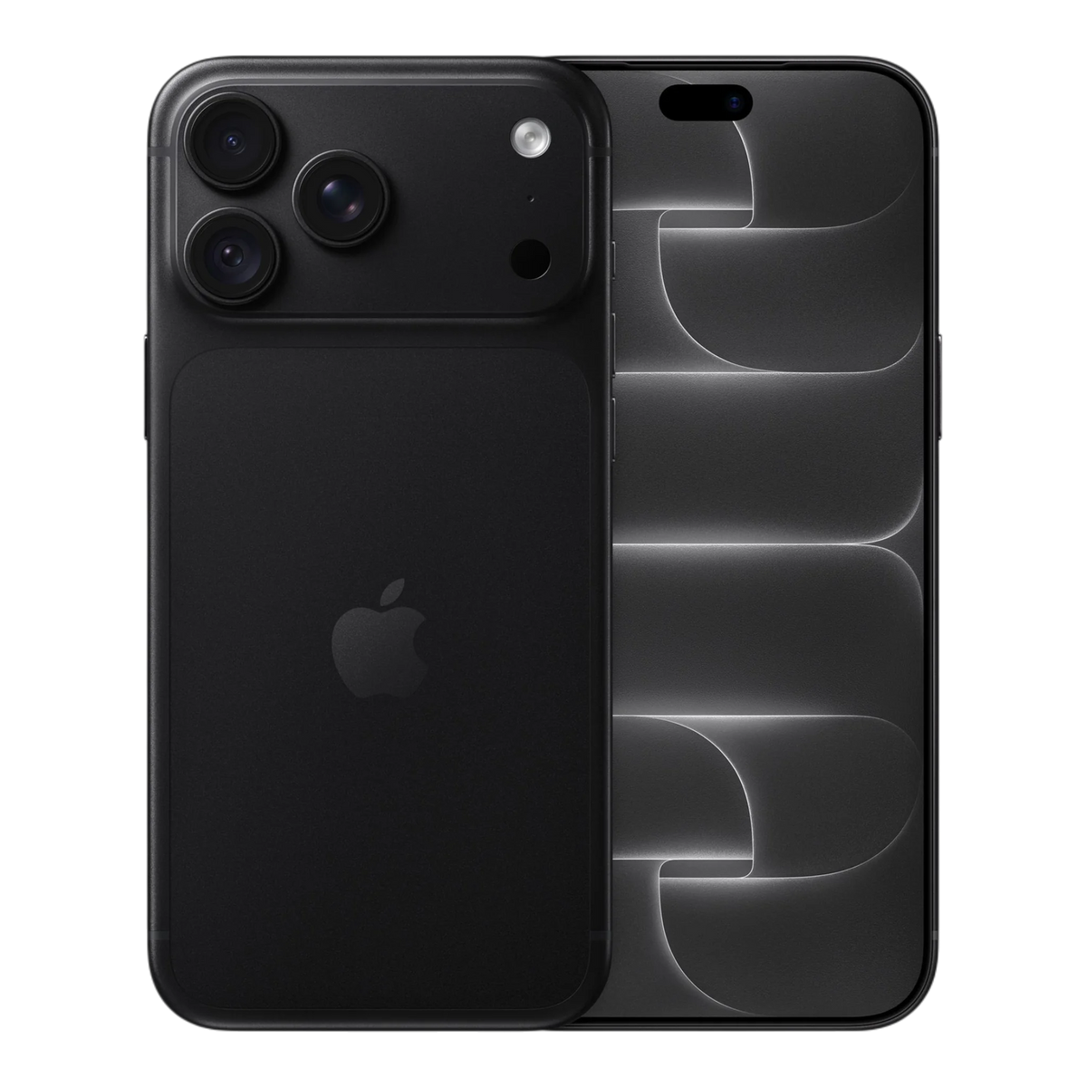 Apple iPhone 18 Pro Max Black — front and back