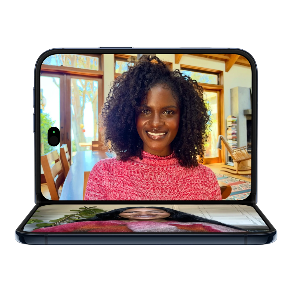 Apple iPhone Duo Night Sky — right-angle interior display