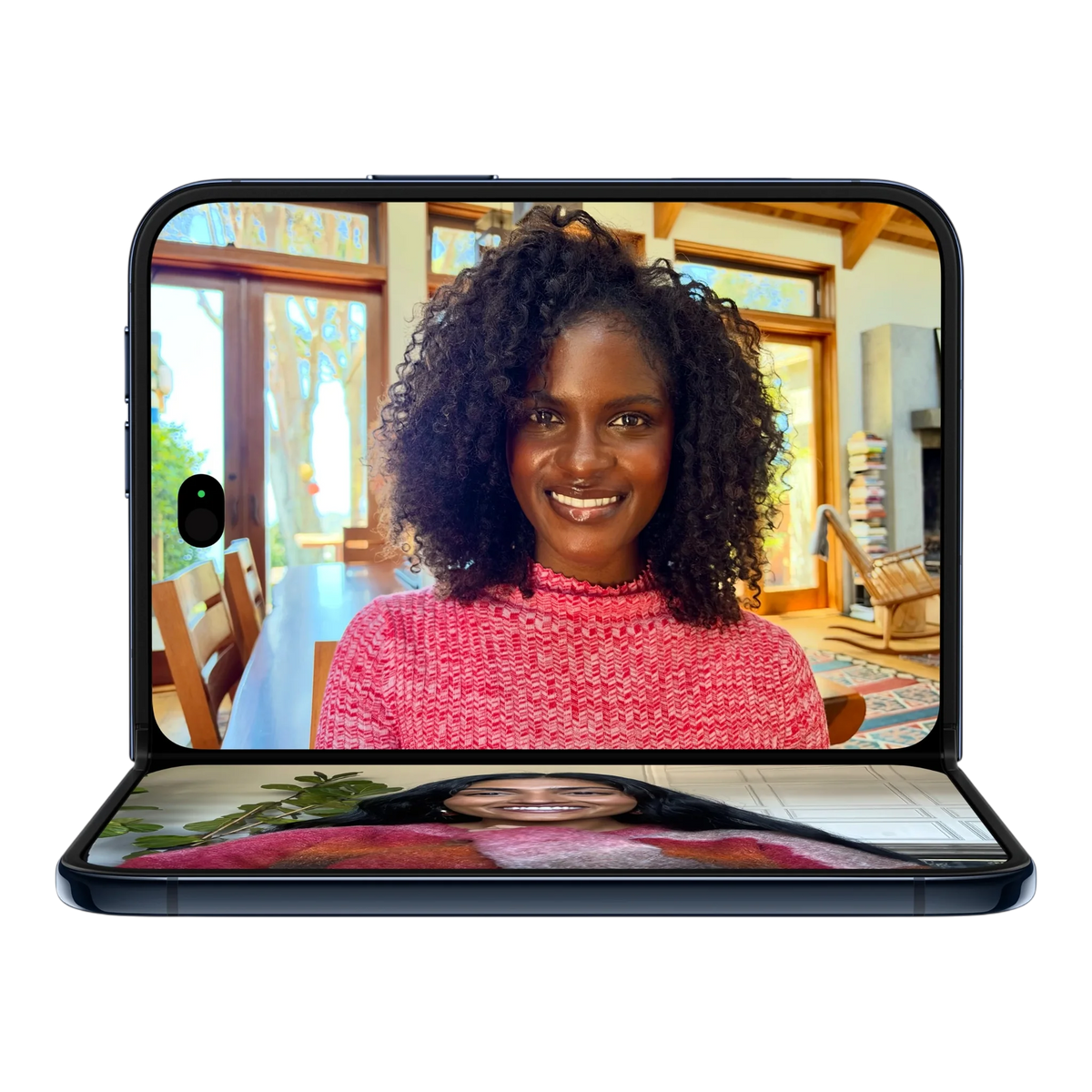 Apple iPhone Duo Night Sky — right-angle interior display
