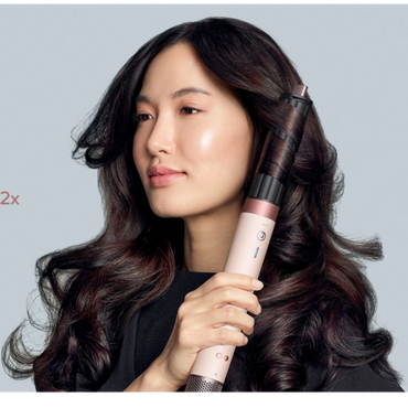 Dyson Airwrap Co-anda 2x multi-styler Straight+Wavy, Ceramic pink/Rose gold with attachments