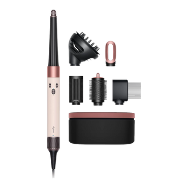 Dyson Airwrap i.d. multi-styler Curly+Coily, Ceramic pink/Rose gold close-up