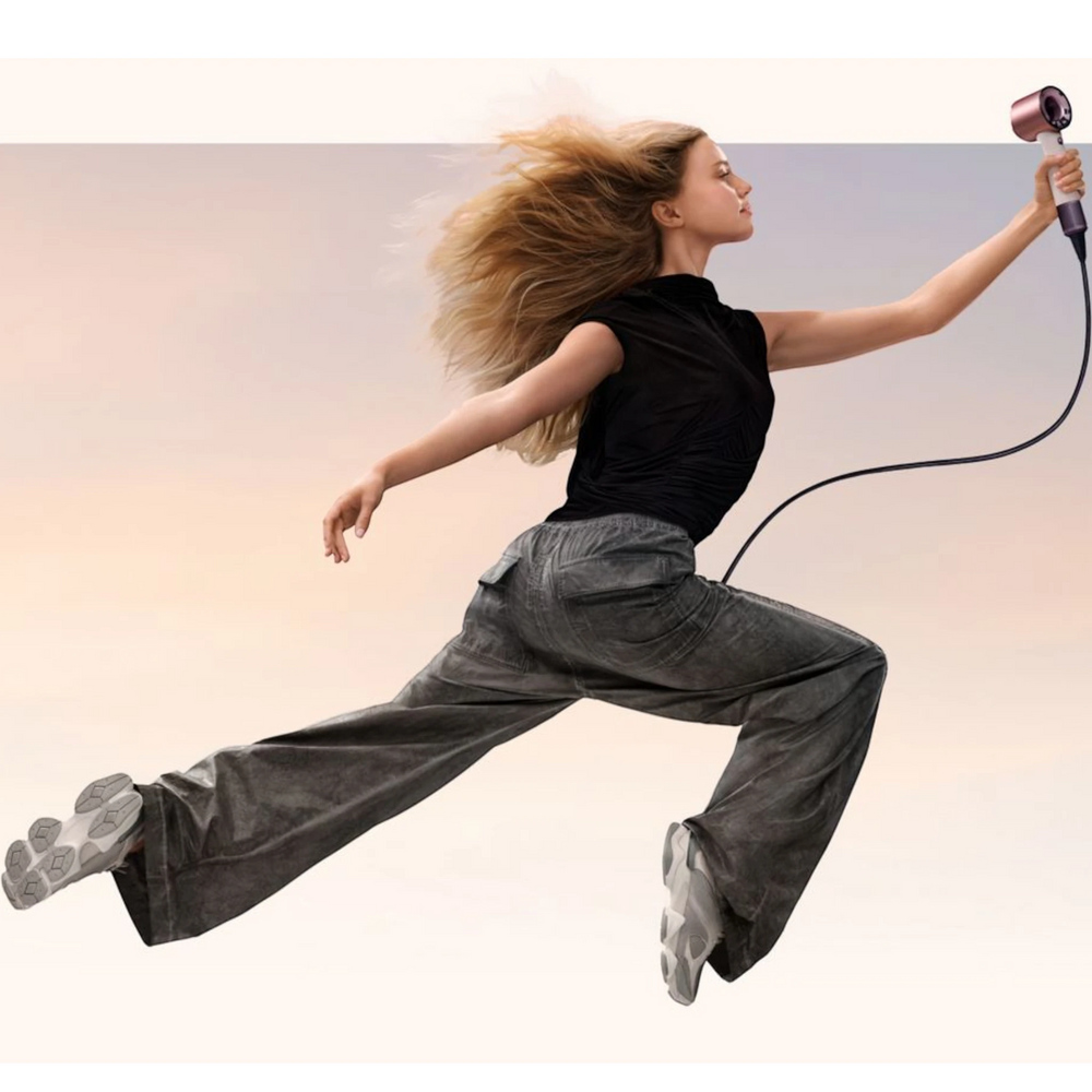 Dyson Supersonic Travel hair dryer, Ceramic pink/Rose gold close-up