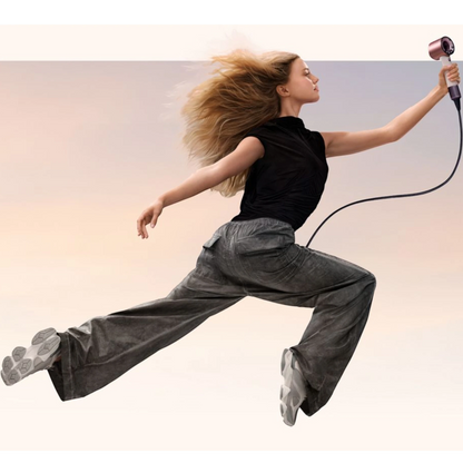 Dyson Supersonic Travel hair dryer, Ceramic pink/Rose gold close-up