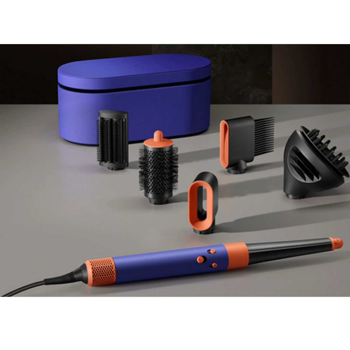 Dyson Airwrap i.d. multi-styler Curly+Coily, Vinca blue/Topaz