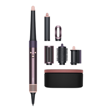 Dyson Airwrap i.d. multi-styler Straight+Wavy, Jasper plum close-up