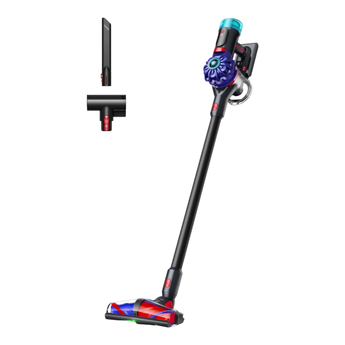 Dyson V10 Konical Cordless Vacuum, Moulded Vinca/Black