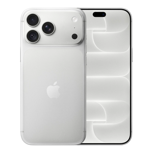 Apple iPhone 18 Pro Max Silver — front and back
