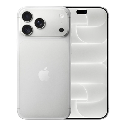 Apple iPhone 18 Pro Max Silver — front and back