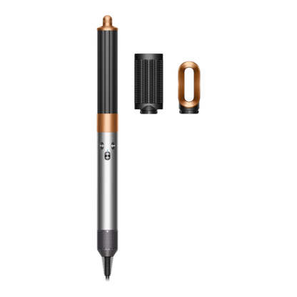Dyson Airwrap Origin multi-styler, Nickel/Copper close-up
