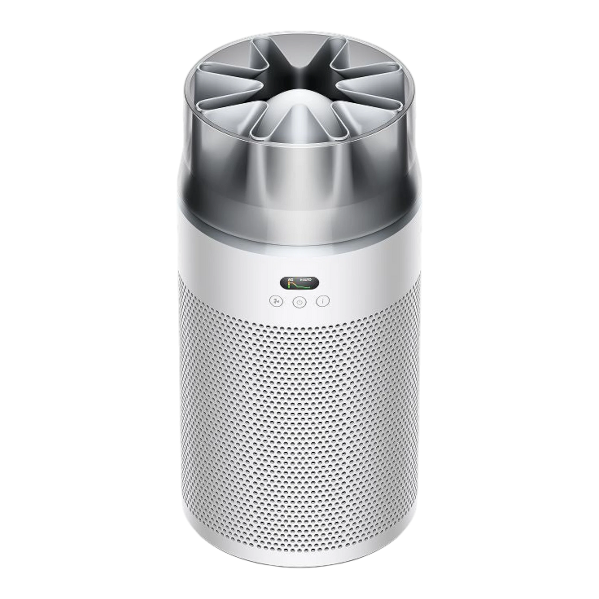 Dyson HushJet Purifier Compact, White/Silver