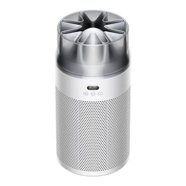 Dyson HushJet Purifier Compact, White/Silver