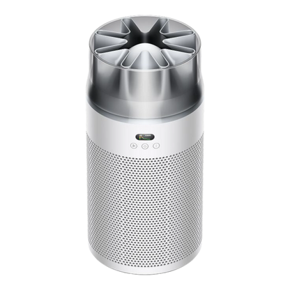 Dyson HushJet Purifier Compact, White/Silver