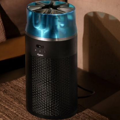 Dyson HushJet Purifier Compact, Black/Teal lifestyle