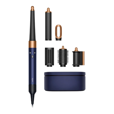 Dyson Airwrap i.d. multi-styler Straight+Wavy, Prussian blue/Rich copper with attachments