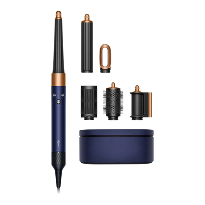 Dyson Airwrap i.d. multi-styler Straight+Wavy, Prussian blue/Rich copper with attachments
