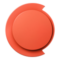 Dyson OnTrac Outer Caps, Ceramic Cinnabar - 974196-10-AE