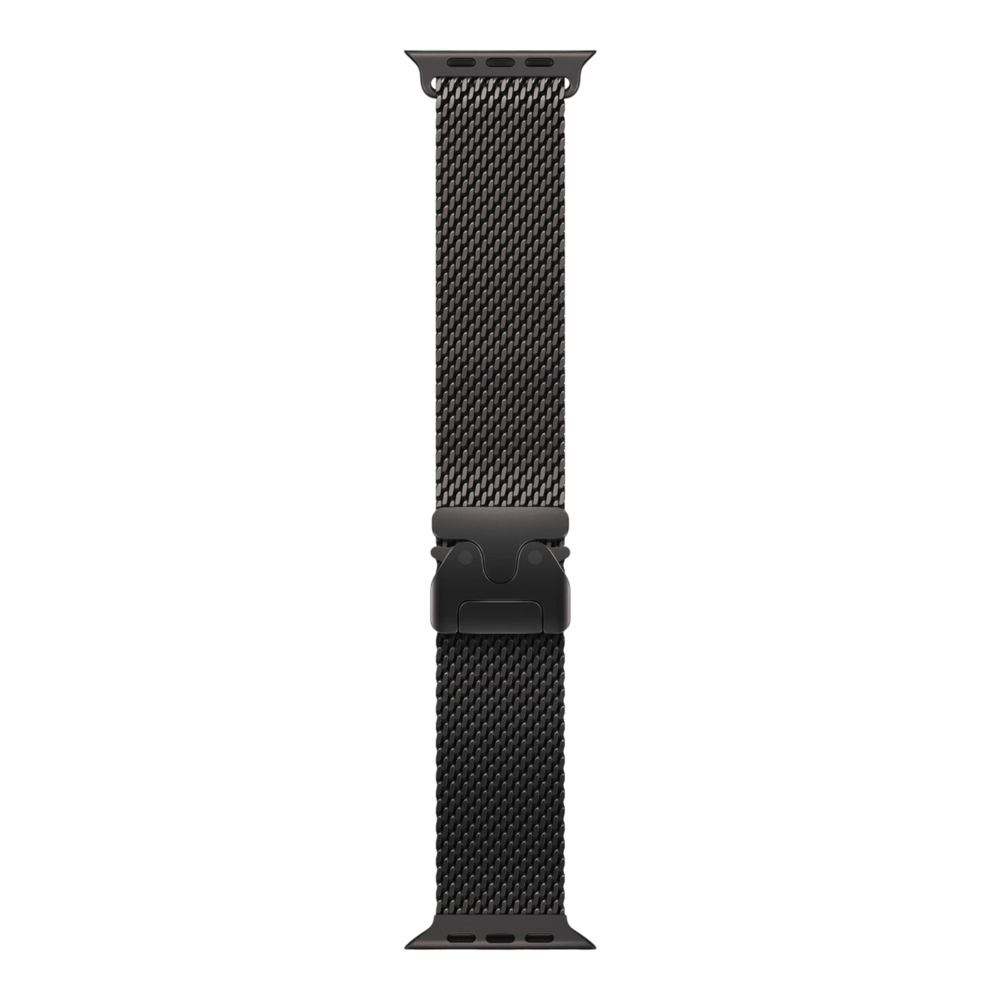 Black Titanium Milanese Loop for Apple Watch | alAsil