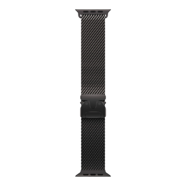 Black Titanium Milanese Loop for Apple Watch | alAsil
