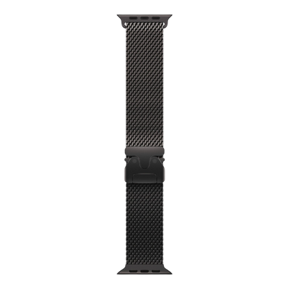 Black Titanium Milanese Loop for Apple Watch | alAsil