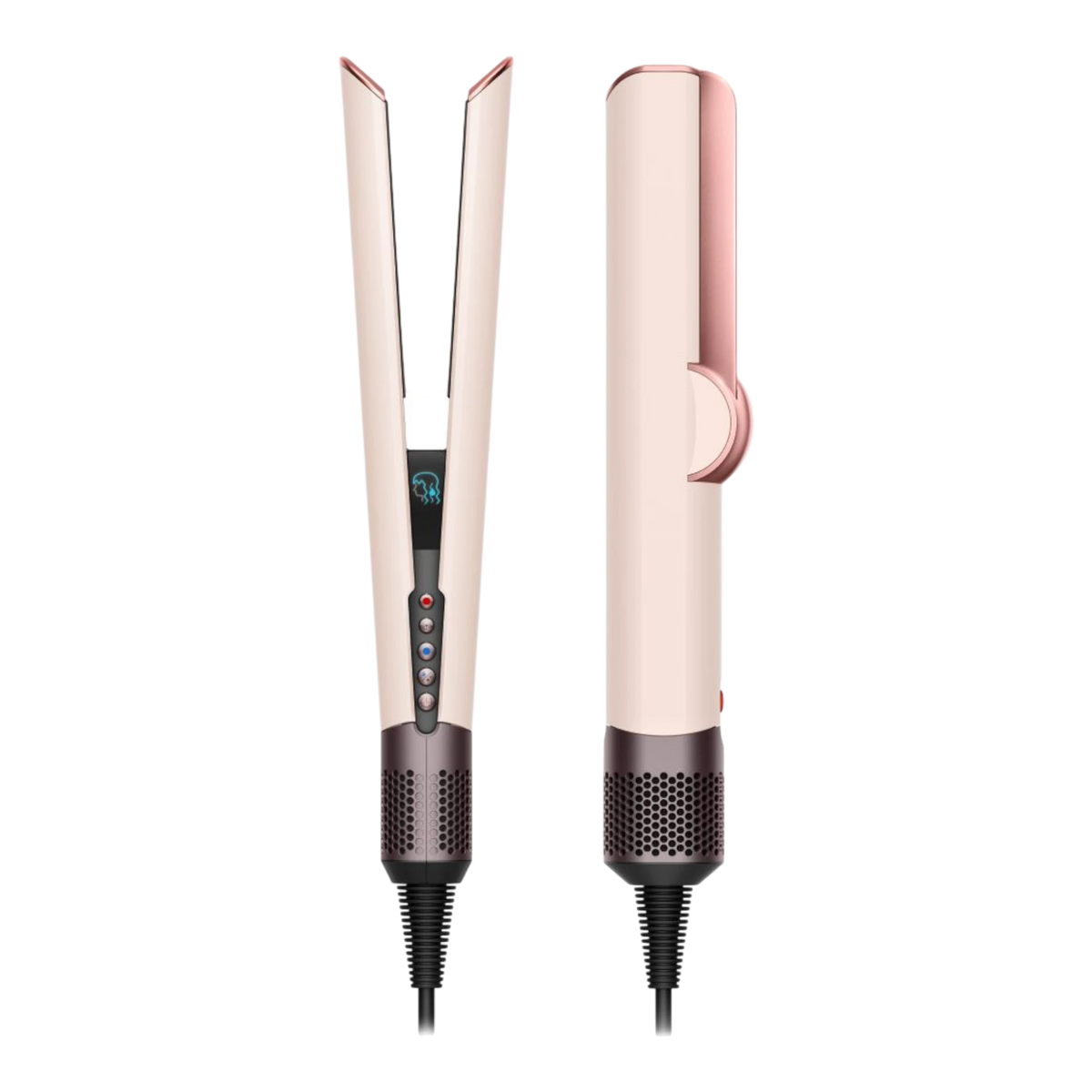 Dyson Airstrait straightener, Ceramic pink/Rose gold close-up